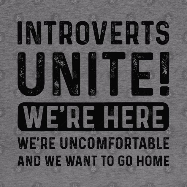 Introverts Unite by LuckyFoxDesigns